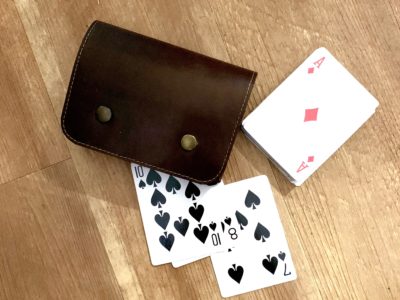 spielkartenetui leder