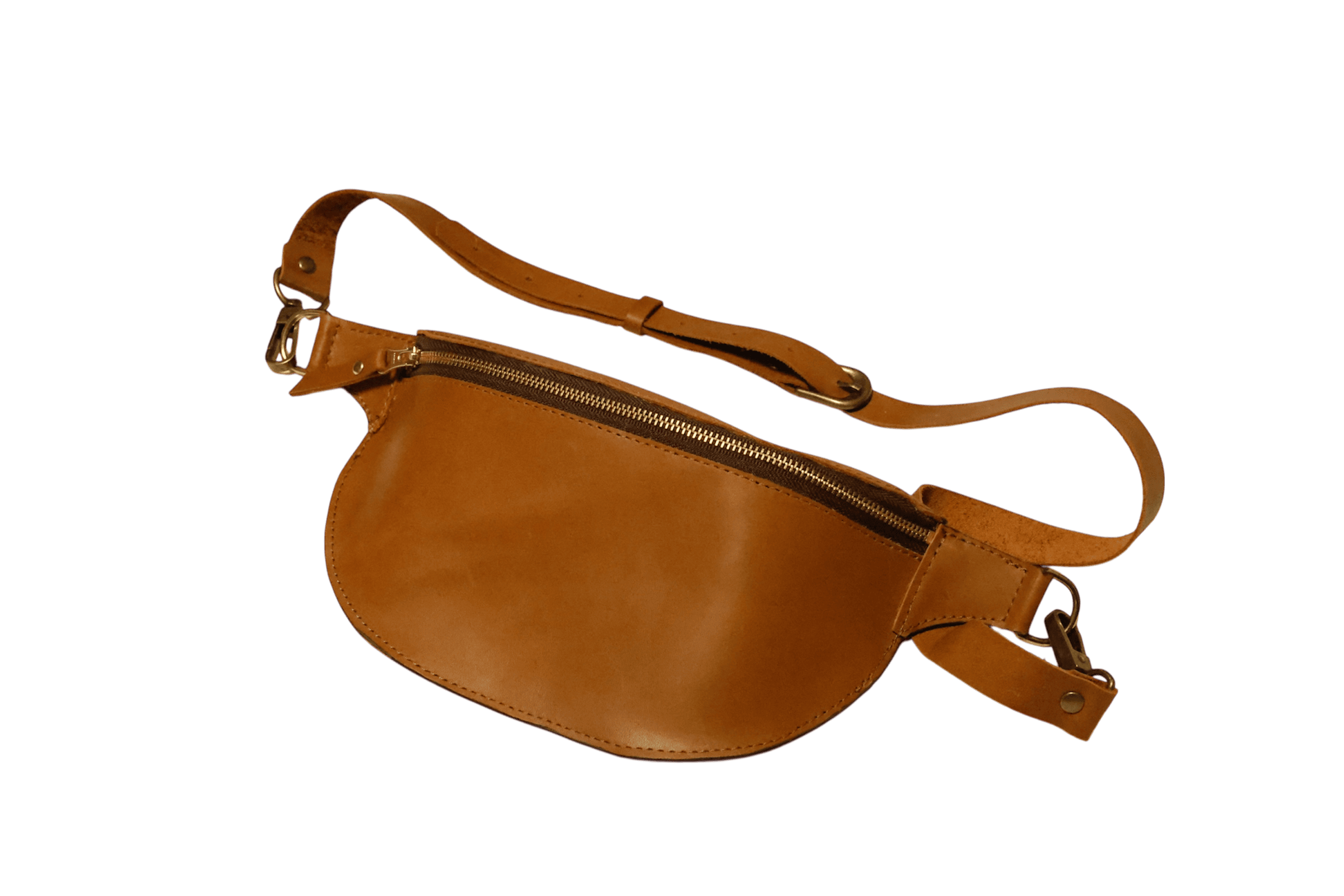 Henriette Claire Ledertaschen Handgefertigte Lederprodukte mit Stil Individuelle Anfertigung Bauchtasche Leder cognac handgefertigt – HenrietteClaire